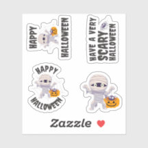 Niedliches Mummy Halloween Checker Pack