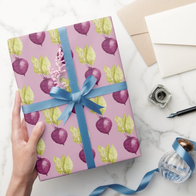 Niedliches Muster für Beerenwasser Geschenkpapier (Schenken)