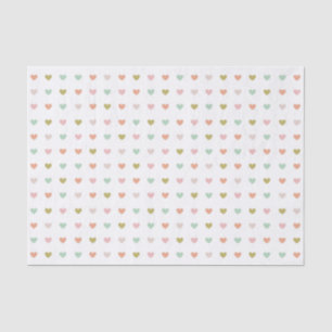 Niedliches Muster in weichem Pastell Seidenpapier