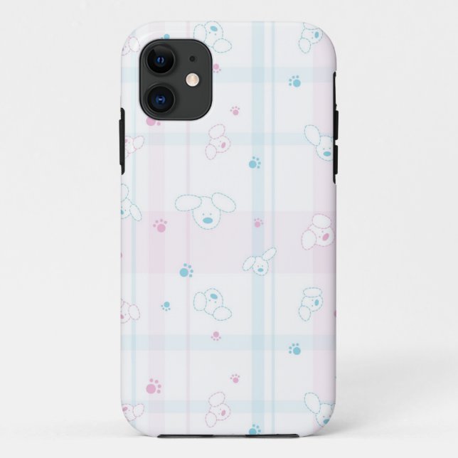 Niedliches Muster mit Hunden Case-Mate iPhone Hülle (Rückseite)
