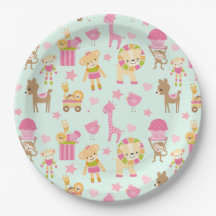 Niedliches Muster mit Whimsical Animals & Toys