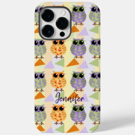 Niedliches Muster Owls Case-Mate iPhone Case