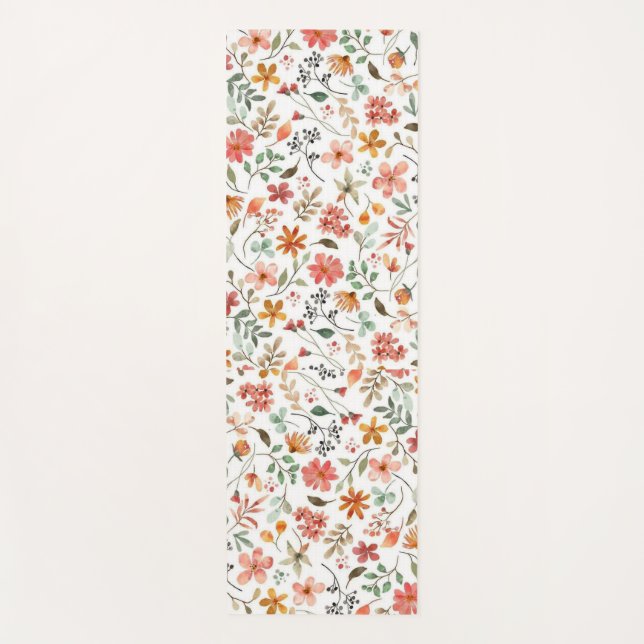 Niedliches Muster Yoga Mat Yogamatte (Vorderseite)