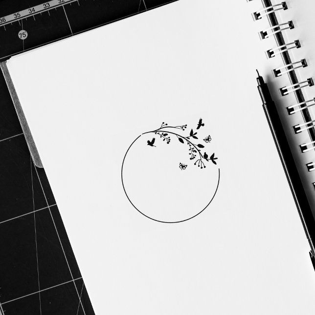 Niedliches Naturelement Gummistempel (Von Creator hochgeladen)