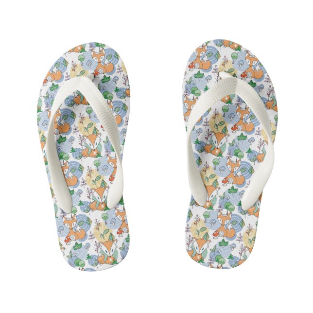 Niedliches Nebelmuster Kinderbadesandalen (Fußbett)