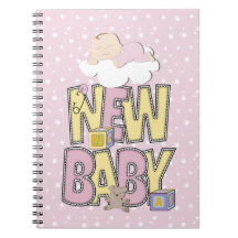 Niedliches neues Baby Girl iPad Notebook