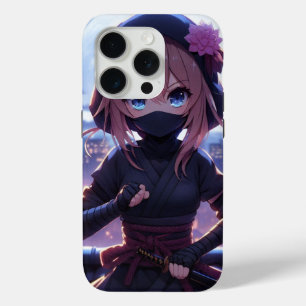 Niedliches Ninja-Kriegermädchen Case-Mate iPhone Hülle