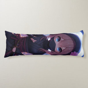 Niedliches Ninja-Kriegermädchen Seitenschläferkissen