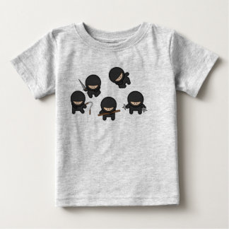 Niedliches Ninjas Baby T-shirt