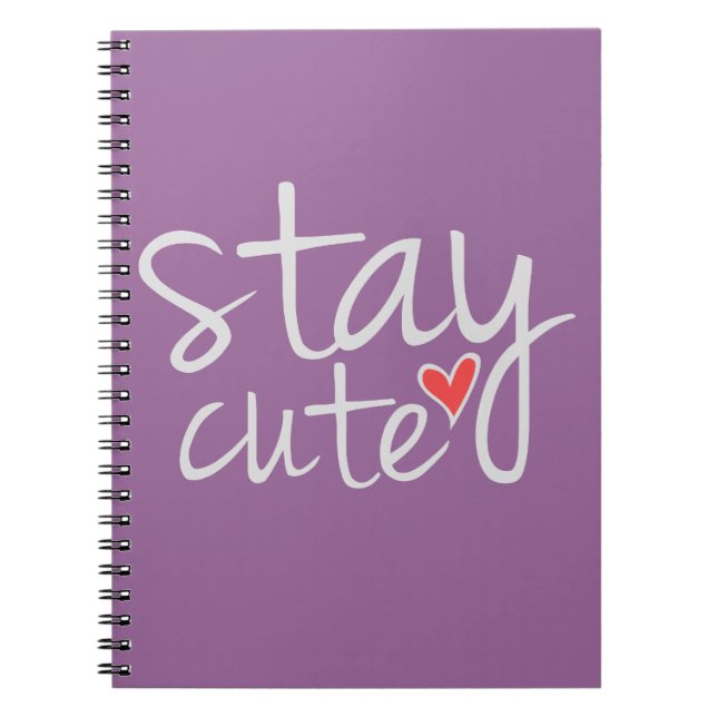 Niedliches Notebook, grau bleibe Notizblock (Vorderseite)