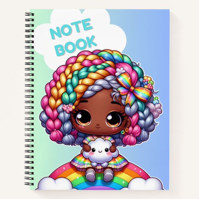 Niedliches Notebookdesign/ Chibi Notizbuch (Vorderseite)