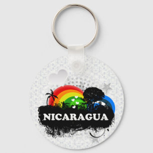 Niedliches Obst Nicaragua Schlüsselanhänger