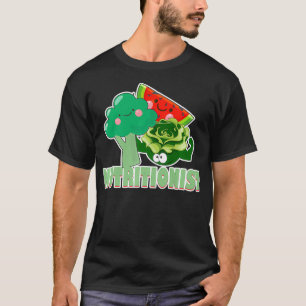Niedliches Obst und Gemüse Berufliche Ernährung T-Shirt