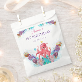Niedliches Octopus Baby Baby Show Party Geschenktütchen
