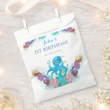 Niedliches Octopus Baby Showdusche Party Favo