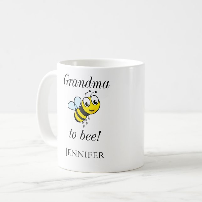 Niedliches Oma für Kaffee Tasse Cup (Vorderseite Links)