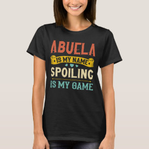 Niedliches Oma-Fusion-Zitat für Abuela T-Shirt