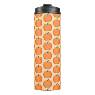 Niedliches Orangengeschlecht - Neutraler Pumpkin G Thermosbecher
