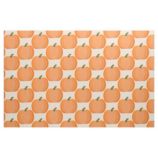 Niedliches Orangengeschlecht - Neutraler Pumpkin Stoff (Fat Quarter (45,7 x 55,9 cm))