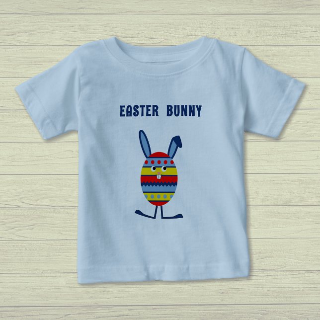 Niedliches Ostereier Blau Baby T-shirt (Von Creator hochgeladen)