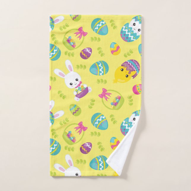 Niedliches Ostergeblasenes Ei-Muster Geschenk Handtuch (Handtuch)