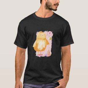 Niedliches Osterhühnchen mit Ostereier Happy Oaste T-Shirt