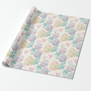 Niedliches Ostermuster-Papier Geschenkpapier