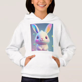 Niedliches Ostersonnendesign in Pastellfarben Hoodie