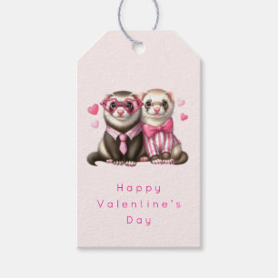 Niedliches Otter Paar in der Liebe Valentinstag Geschenkanhänger