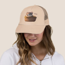 Niedliches Otterbaby in einem Korb - personalisier
