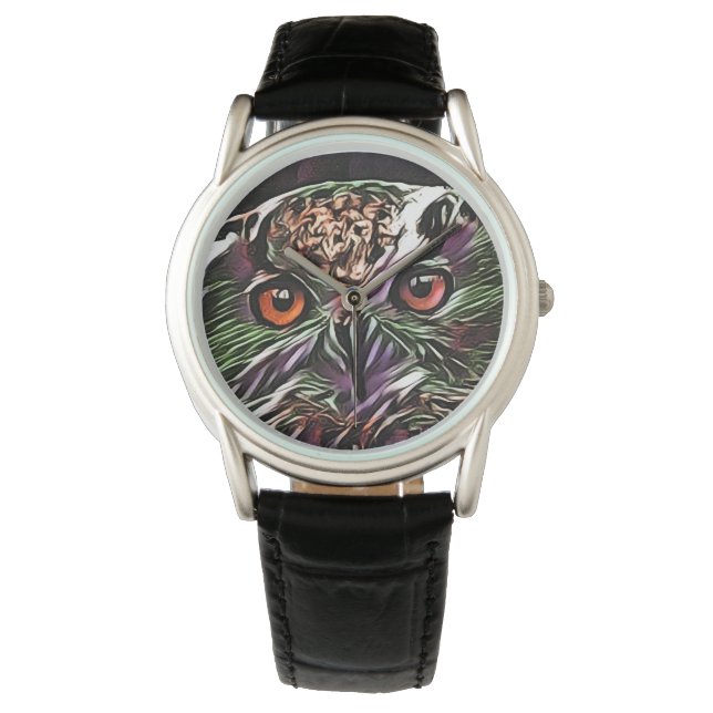 NIEDLICHES OWL ARMBANDUHR (Vorderseite)