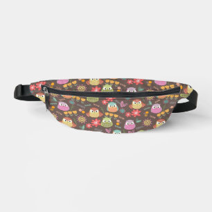 Niedliches Owl Brown Bauchtasche