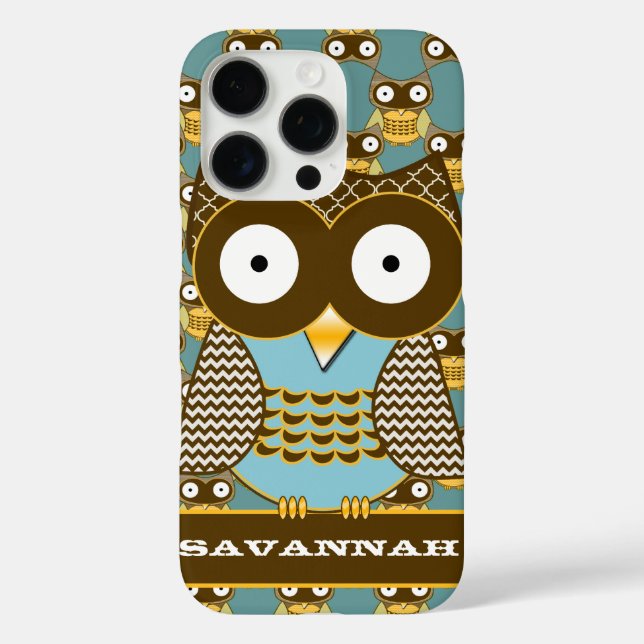 Niedliches Owl Maurische Muster wählen Sie Ihre Fa title_seo2 (Rückseite)