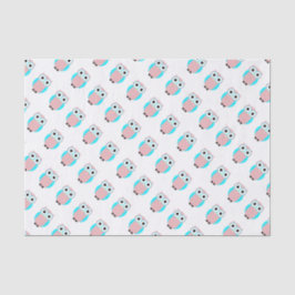 Niedliches Owls Baby Duschgeschenkpapier Seidenpapier