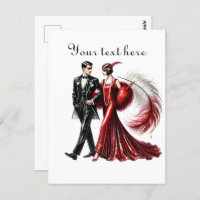 Niedliches Paar fügt Text hinzu