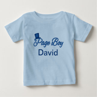 Niedliches Page Boy Tshirt zum Anpassen
