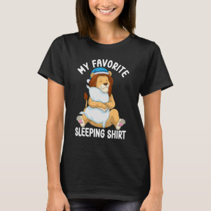 Niedliches Pajama für die schlafende Frau 2 T-Shirt