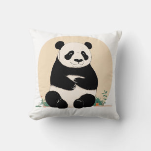 Niedliches Panda Bärenkissen für Kinder Kissen