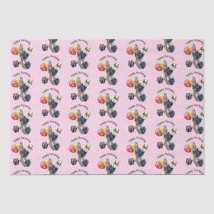 Niedliches Panda Birthday Party Tissue Paper Seidenpapier