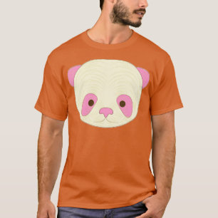 niedliches Panda-Gesicht T-Shirt