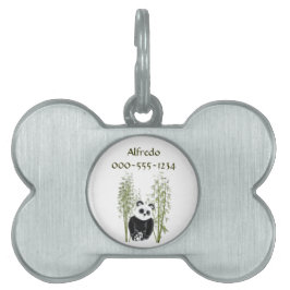 Niedliches Panda in Bamboo Tiermarke