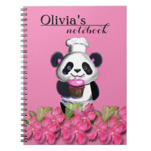Niedliches Panda Journal oder Notebook Notizblock