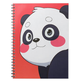 Niedliches Panda-Notebook für Kinder Notizblock