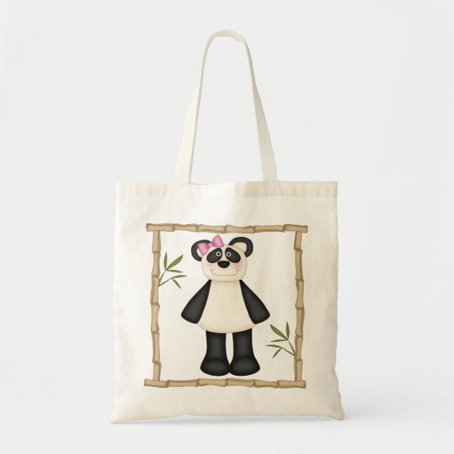 Niedliches Panda Tragetasche (Vorne)