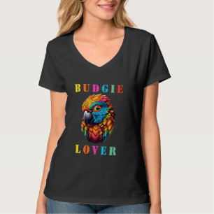 Niedliches Parakeet Budgie Bird Besitzer Geschenk T-Shirt