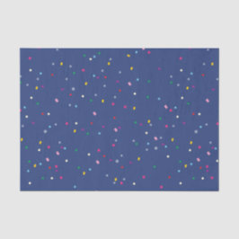 Niedliches Party Confetti Muster Seidenpapier