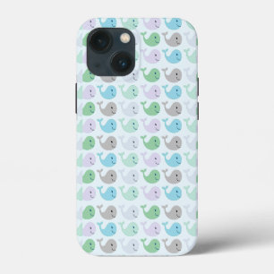 Niedliches Pastel-Whales-Muster Case-Mate iPhone Hülle