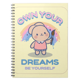 Niedliches Pastell-Notebook Notizblock