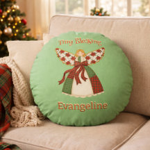 Niedliches Patchwork Angel - Personalisiertes Baby