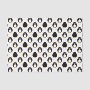 Niedliches Penguin-Muster Seidenpapier